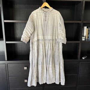 Ichi Antiquités linen dress - EUC